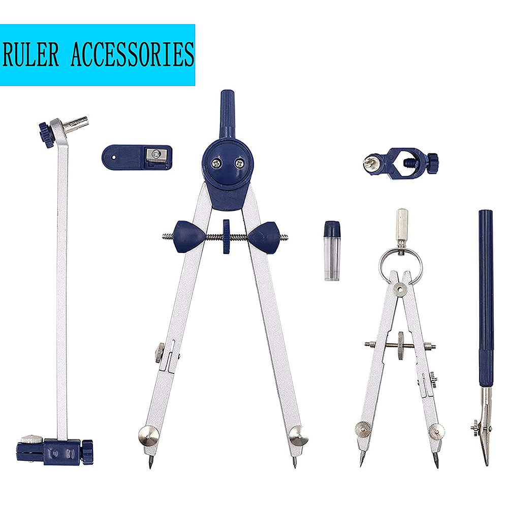 Set di Compassi A46M-9Pc per G - Math Geometry Set With Compass recensione e prezzo